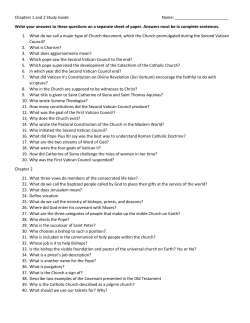 Chapters 1 and 2 Study Guide Name