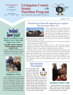 Thank-You Howell American Legion Devereaux Post 141 Bad