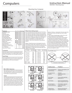 Mounting Your Computer
