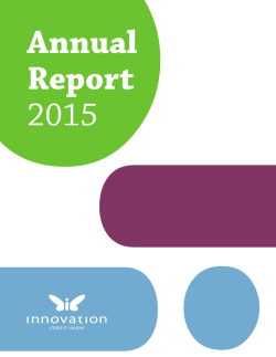 2015 - Innovation Credit Union