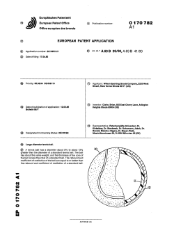 Large-diameter tennis ball - European Patent Office