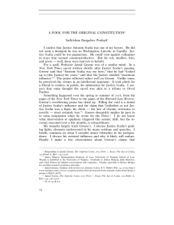 a fool for the original constitution