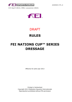 Annex Pt 2 - F&eacute;d&eacute;ration Equestre Internationale