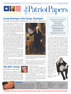 Student Edition - George Washington: A National Treasure