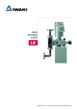 IWAKI Metering Pumps LK series