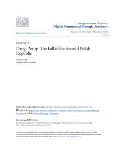 The Fall of the Second Polish Republic