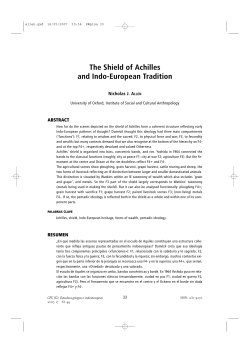 The Shield of Achilles and Indo
