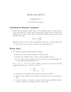 Math tools 2015-6