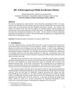 QP: A Heterogeneous Multi-Accelerator Cluster