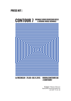 press kit - Contour 7