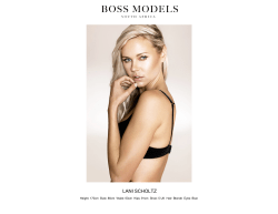 Lani Scholtz | Women | Mainboard | Boss Models Johannesburg