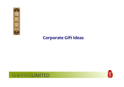 Corporate Gift Ideas