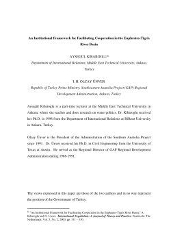 An Institutional Framework for Facilitating Cooperation in the