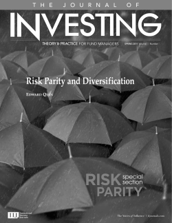 Risk Parity and Diversification