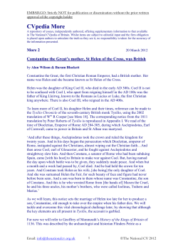 More 2 Constantine the Great`s mother, St Helen