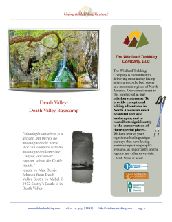 Death Valley: Death Valley Basecamp