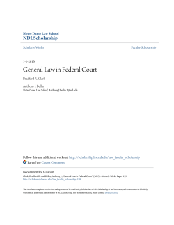 General Law in Federal Court