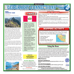 GEOGRAPHY CONNECTIONS