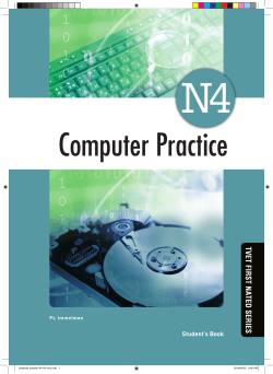 Computer Practice Student`s Book - Macmillan Education South Africa