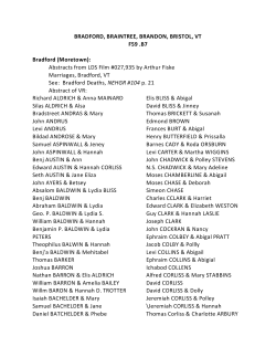 bradford-etal - Fiske Genealogical Library