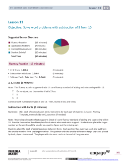 Lesson 13 - EngageNY