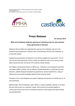 Press Release - Care England