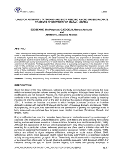 this PDF file - african journal for the psychological studies