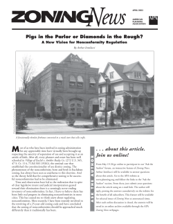 Pigs in the parlor or diamonds in the rough? A new vision