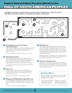 hall of south american peoples - American Museum of Natural History
