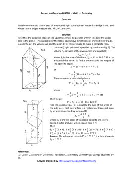 Answer on Question #65078 &ndash; Math &ndash; Geometry Question find the