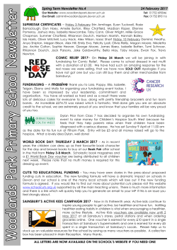 Spring Term Issue 4 - 24 February 2017