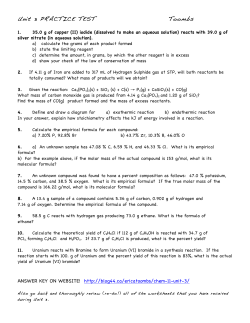 Unit 3 PRACTICE TEST Toombs