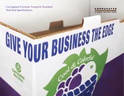 Corrugated Common Footprint