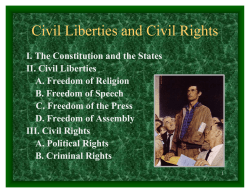 Ci il Lib ti d Ci il Ri ht Ci il Lib ti d Ci il Ri ht Civil - Rose