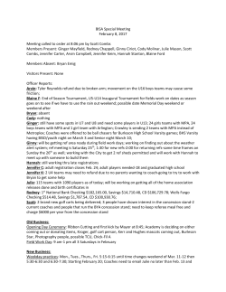 - Burleson Independent Soccer Association