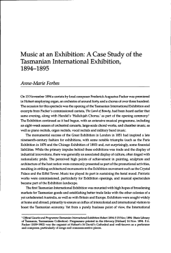 Music at an Exhibition - Context &ndash; Journal of Music Research