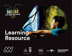 Bug Lab Learning Resource