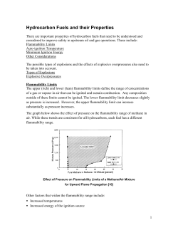 Hydrocarbon Fuels and their Properties