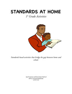 STANDARDS AT HOME