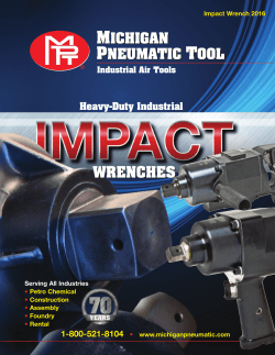 MPT Impact Flyer - Michigan Pneumatic