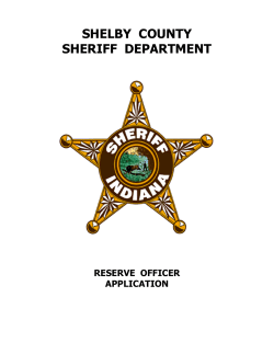 shelby county sheriff department