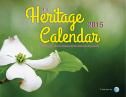 Celebrating the North Carolina African American