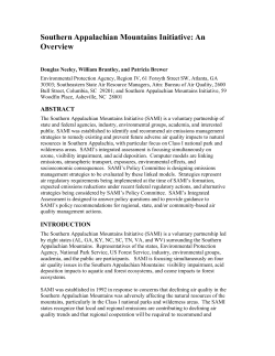 Southern Appalachian Mountains Initiative