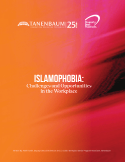 Islamophobia - Diversity Best Practices