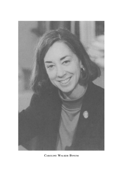 caroline walker bynum