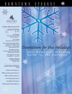 Downtown for the Holidays