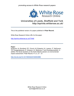 - White Rose Research Online