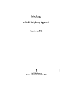 Ideology - Discourses.org