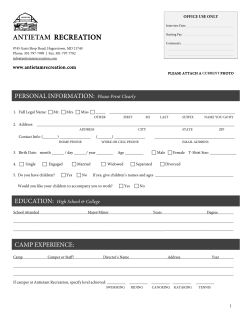 new - Antietam Recreation