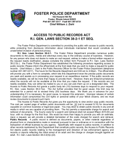 Access to Public Records Form
